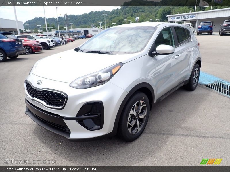 Sparkling Silver / Black 2022 Kia Sportage LX