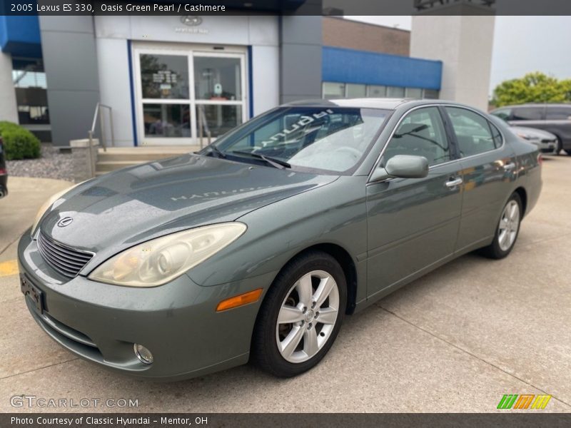 Oasis Green Pearl / Cashmere 2005 Lexus ES 330