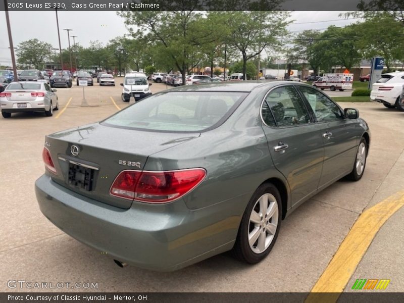 Oasis Green Pearl / Cashmere 2005 Lexus ES 330