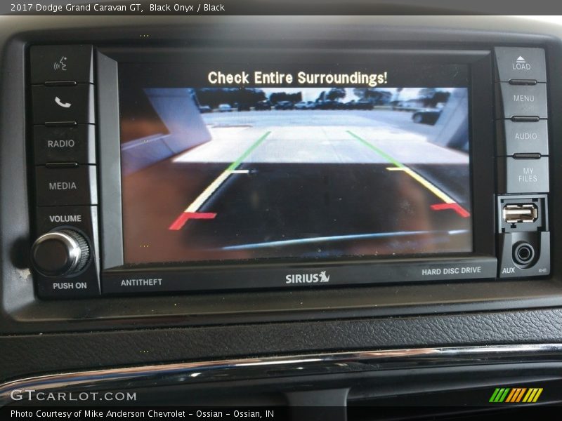Black Onyx / Black 2017 Dodge Grand Caravan GT
