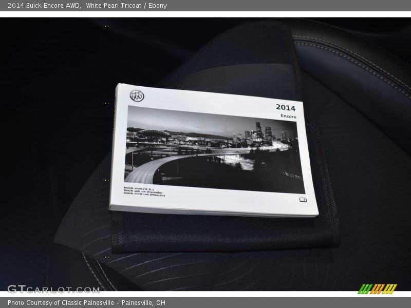White Pearl Tricoat / Ebony 2014 Buick Encore AWD