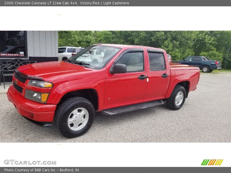 Victory Red / Light Cashmere 2006 Chevrolet Colorado LT Crew Cab 4x4