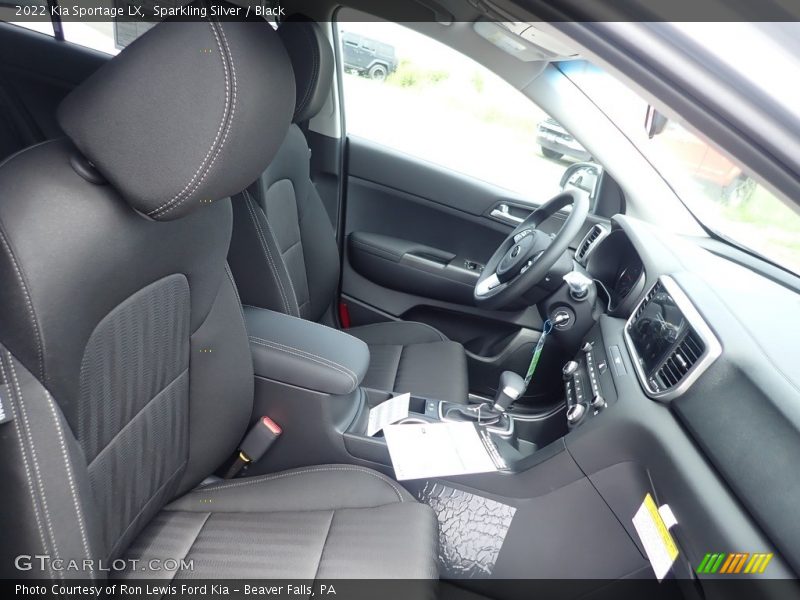 Sparkling Silver / Black 2022 Kia Sportage LX