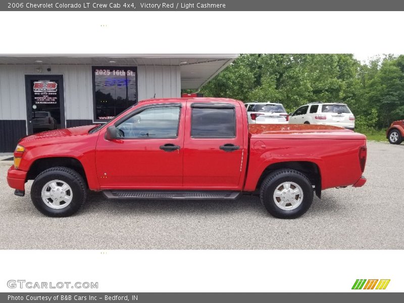 Victory Red / Light Cashmere 2006 Chevrolet Colorado LT Crew Cab 4x4