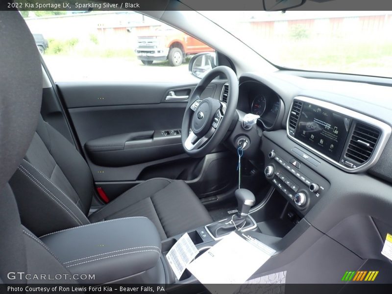 Sparkling Silver / Black 2022 Kia Sportage LX