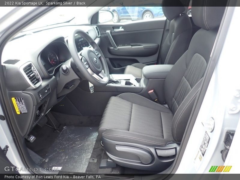 Sparkling Silver / Black 2022 Kia Sportage LX