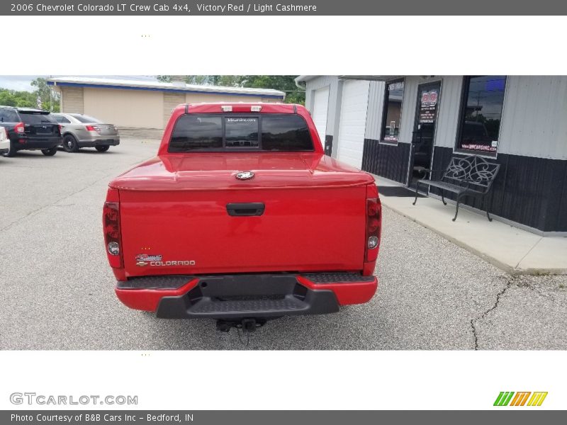 Victory Red / Light Cashmere 2006 Chevrolet Colorado LT Crew Cab 4x4