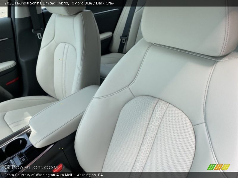 Oxford Blue / Dark Gray 2021 Hyundai Sonata Limited Hybrid
