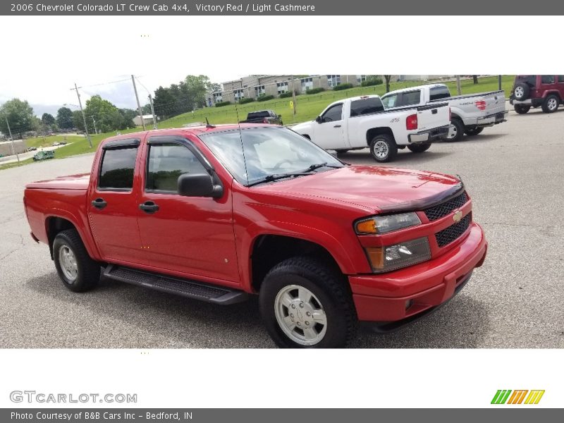 Victory Red / Light Cashmere 2006 Chevrolet Colorado LT Crew Cab 4x4