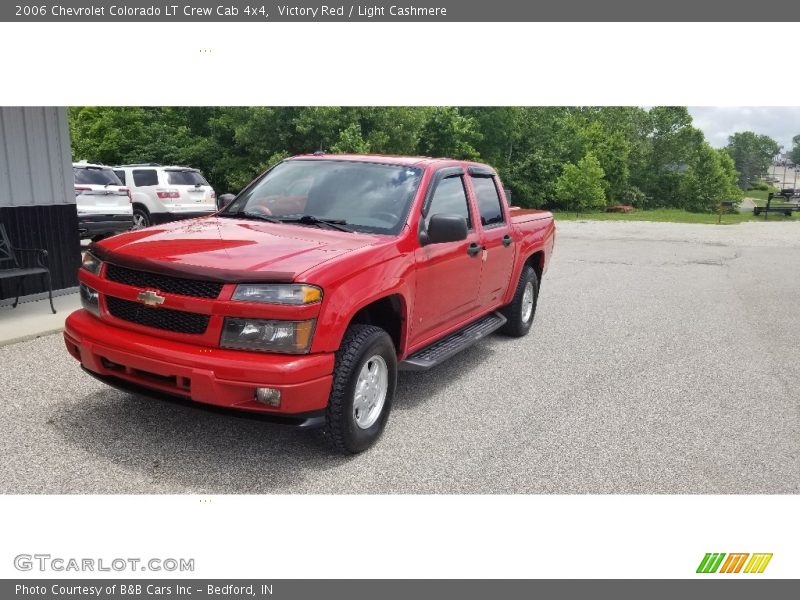 Victory Red / Light Cashmere 2006 Chevrolet Colorado LT Crew Cab 4x4