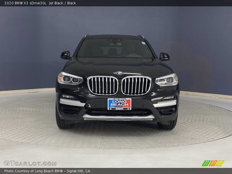 Jet Black / Black 2020 BMW X3 sDrive30i
