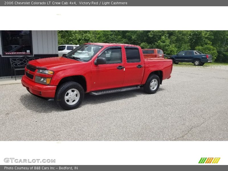 Victory Red / Light Cashmere 2006 Chevrolet Colorado LT Crew Cab 4x4