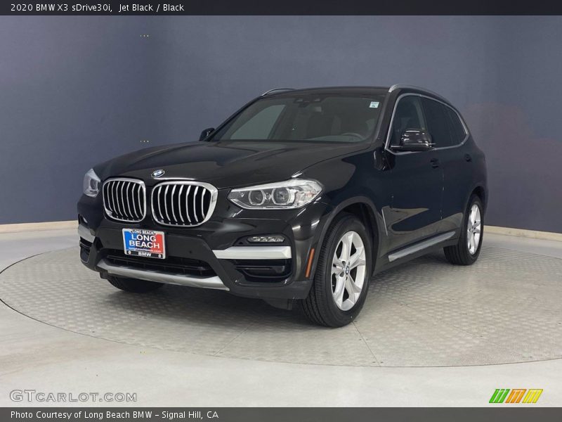 Jet Black / Black 2020 BMW X3 sDrive30i