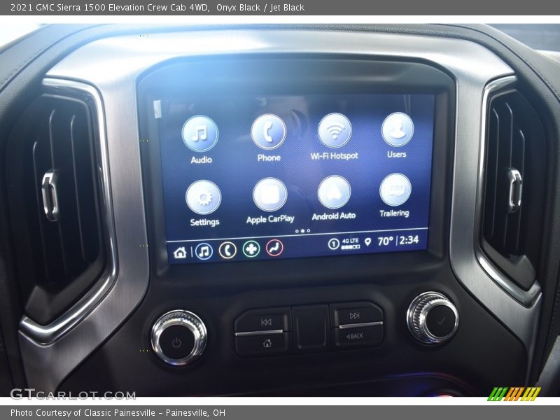 Onyx Black / Jet Black 2021 GMC Sierra 1500 Elevation Crew Cab 4WD