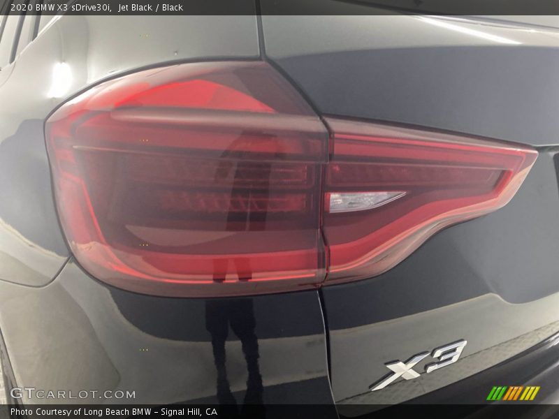 Jet Black / Black 2020 BMW X3 sDrive30i