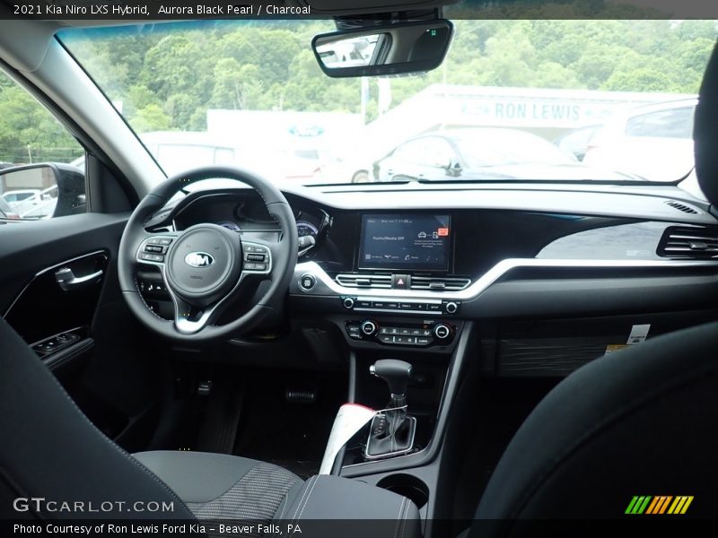 Aurora Black Pearl / Charcoal 2021 Kia Niro LXS Hybrid