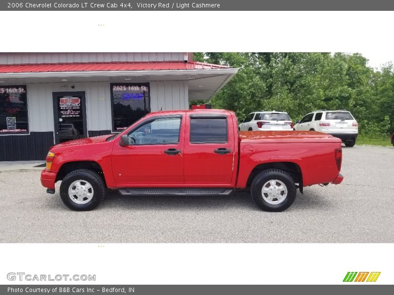 Victory Red / Light Cashmere 2006 Chevrolet Colorado LT Crew Cab 4x4