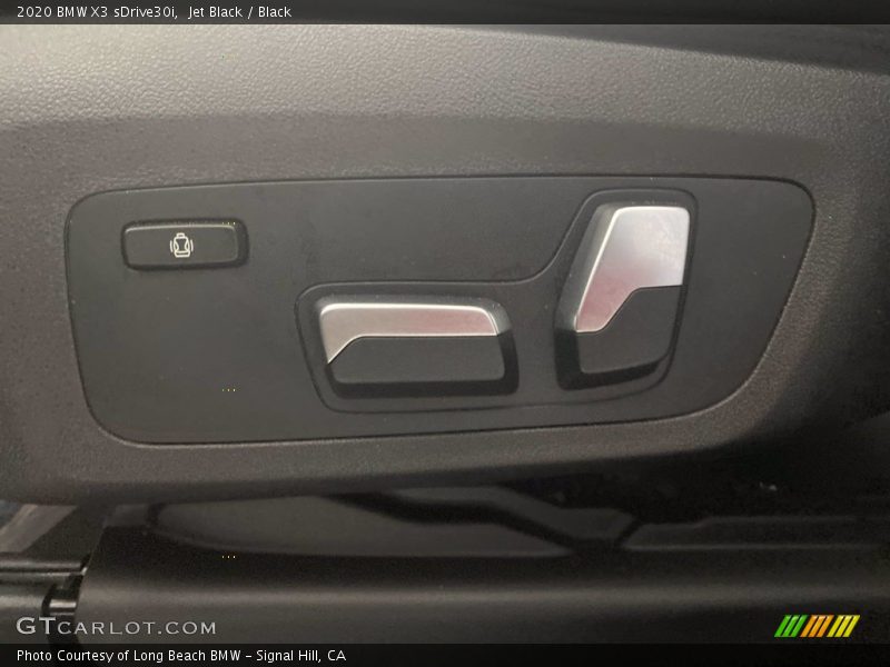 Jet Black / Black 2020 BMW X3 sDrive30i