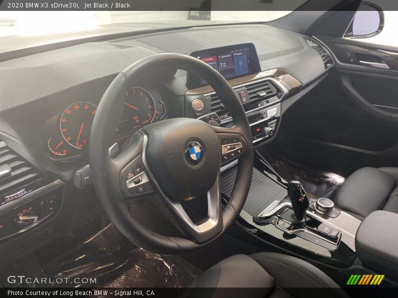Jet Black / Black 2020 BMW X3 sDrive30i
