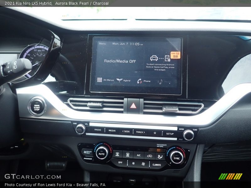 Aurora Black Pearl / Charcoal 2021 Kia Niro LXS Hybrid
