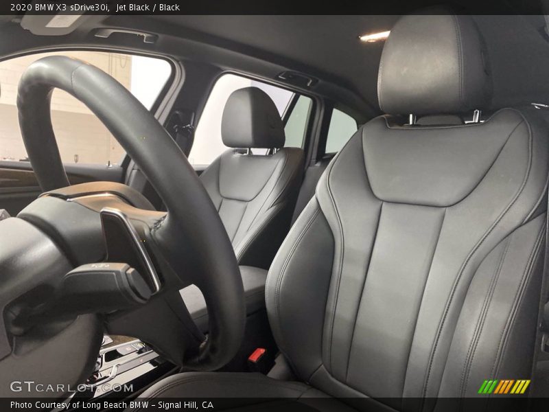 Jet Black / Black 2020 BMW X3 sDrive30i