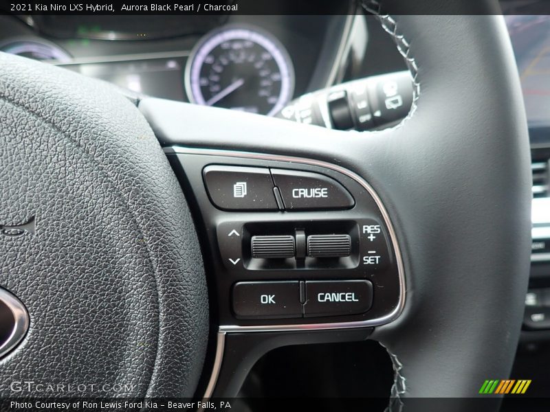 Aurora Black Pearl / Charcoal 2021 Kia Niro LXS Hybrid