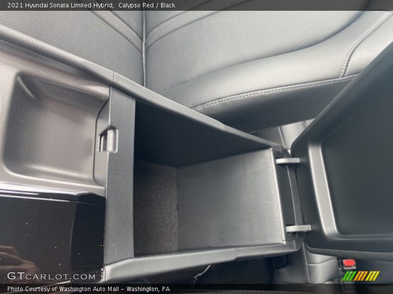 Calypso Red / Black 2021 Hyundai Sonata Limited Hybrid