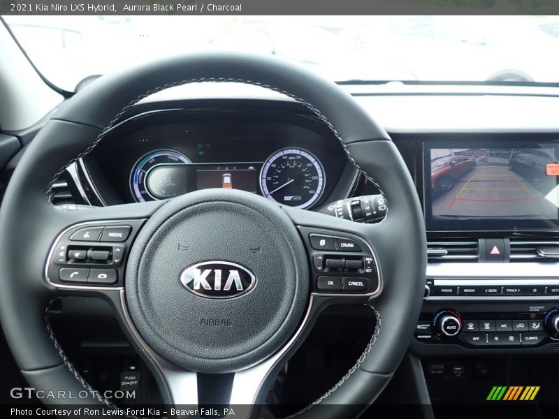 Aurora Black Pearl / Charcoal 2021 Kia Niro LXS Hybrid