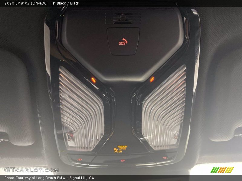 Jet Black / Black 2020 BMW X3 sDrive30i