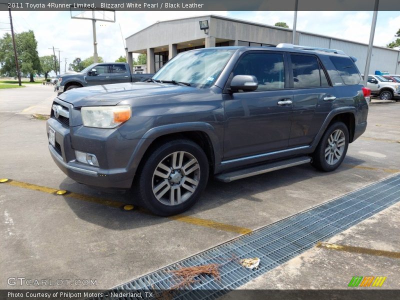 Blizzard White Pearl / Black Leather 2011 Toyota 4Runner Limited