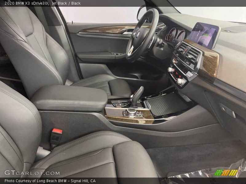 Jet Black / Black 2020 BMW X3 sDrive30i