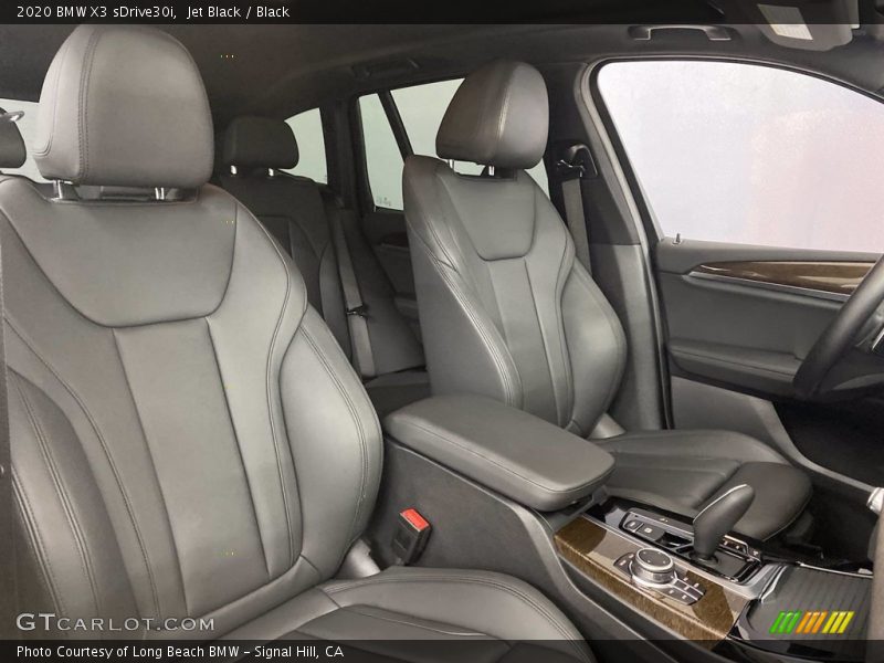 Jet Black / Black 2020 BMW X3 sDrive30i