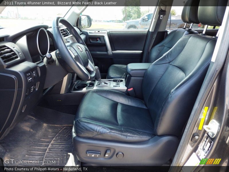 Blizzard White Pearl / Black Leather 2011 Toyota 4Runner Limited