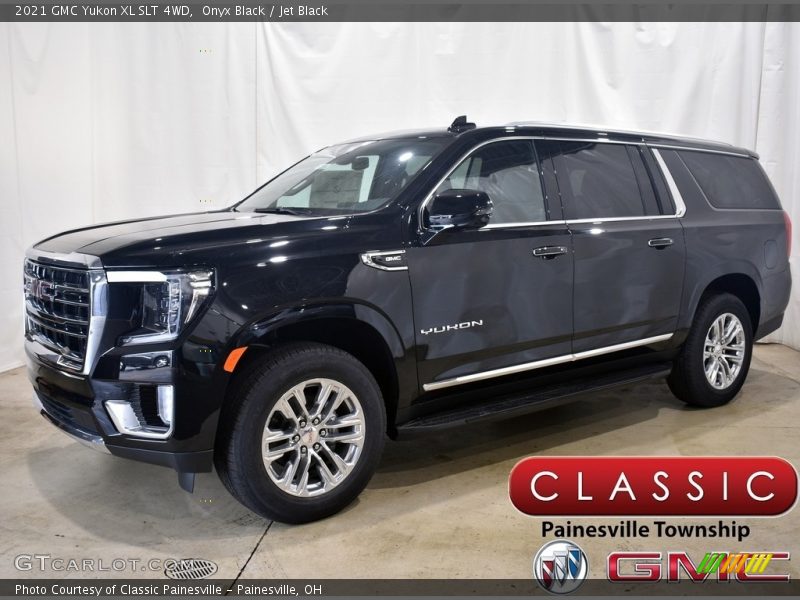 Onyx Black / Jet Black 2021 GMC Yukon XL SLT 4WD