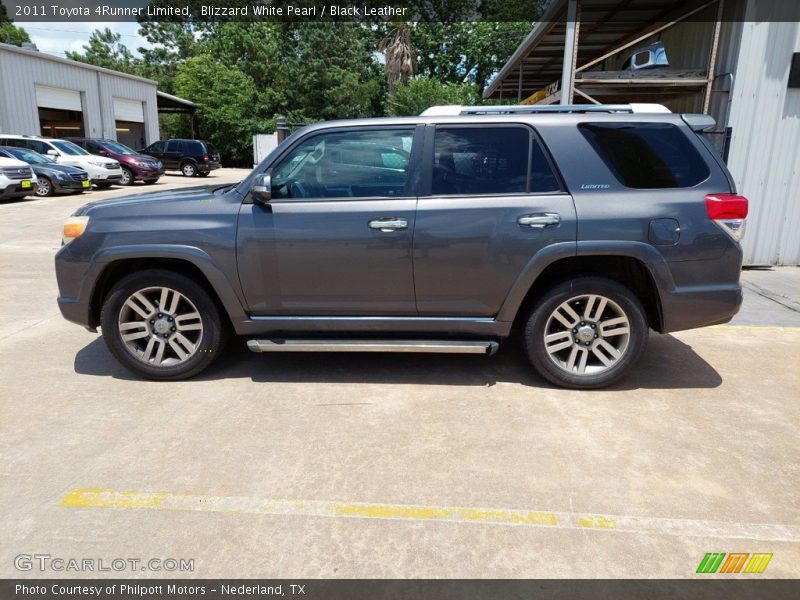 Blizzard White Pearl / Black Leather 2011 Toyota 4Runner Limited