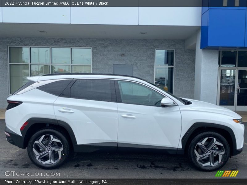 Quartz White / Black 2022 Hyundai Tucson Limited AWD