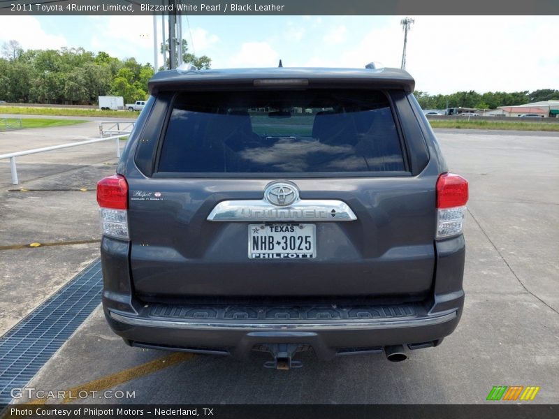 Blizzard White Pearl / Black Leather 2011 Toyota 4Runner Limited