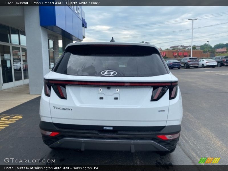 Quartz White / Black 2022 Hyundai Tucson Limited AWD