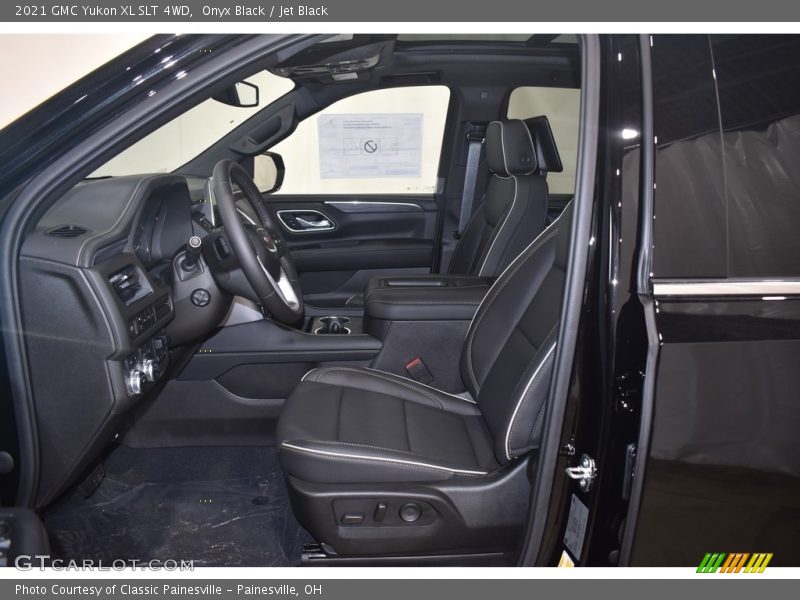 Onyx Black / Jet Black 2021 GMC Yukon XL SLT 4WD