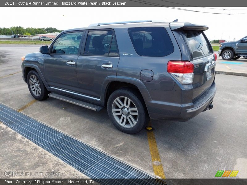 Blizzard White Pearl / Black Leather 2011 Toyota 4Runner Limited