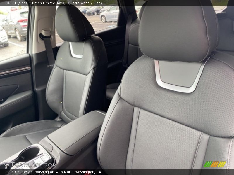 Quartz White / Black 2022 Hyundai Tucson Limited AWD