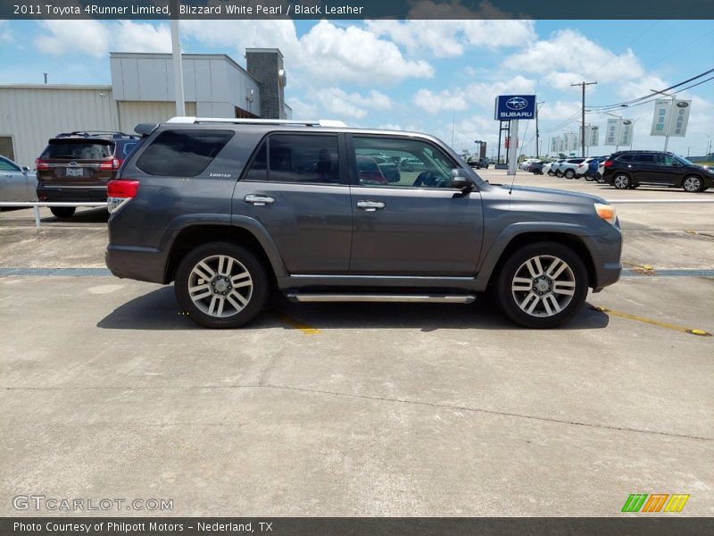 Blizzard White Pearl / Black Leather 2011 Toyota 4Runner Limited