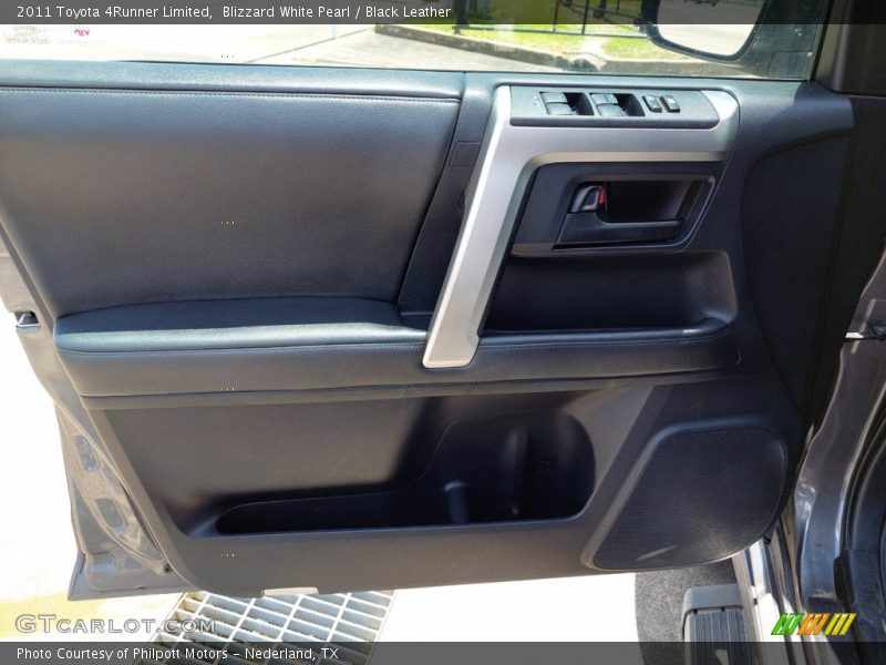 Blizzard White Pearl / Black Leather 2011 Toyota 4Runner Limited