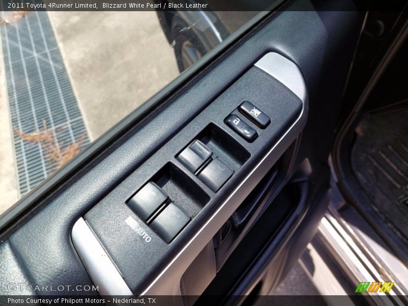 Blizzard White Pearl / Black Leather 2011 Toyota 4Runner Limited