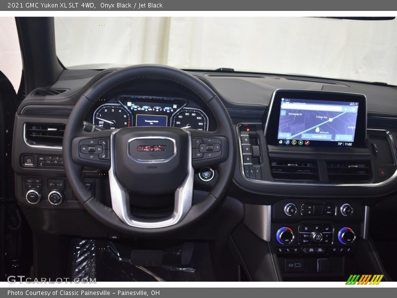 Onyx Black / Jet Black 2021 GMC Yukon XL SLT 4WD