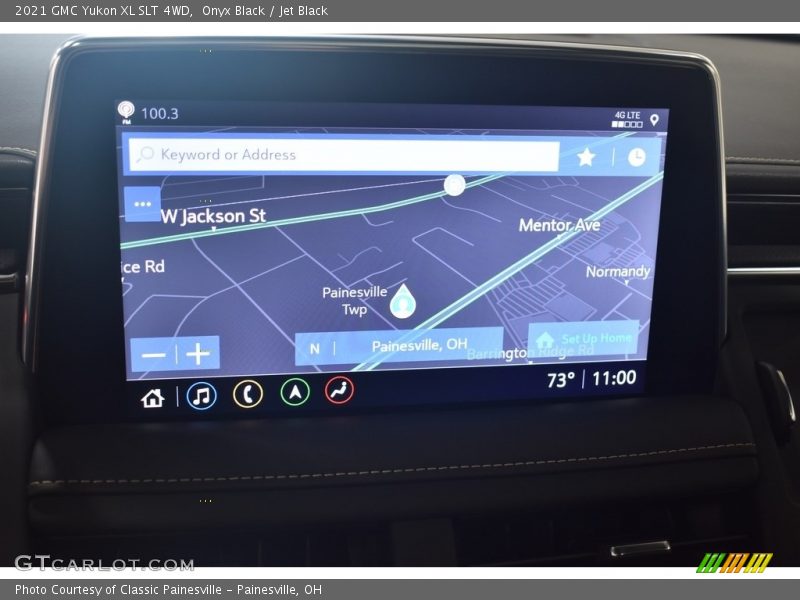 Onyx Black / Jet Black 2021 GMC Yukon XL SLT 4WD