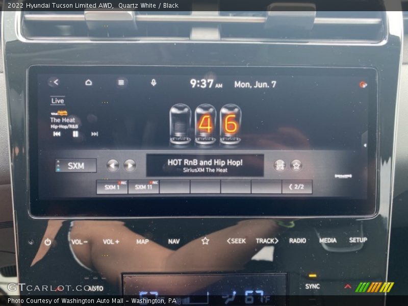 Quartz White / Black 2022 Hyundai Tucson Limited AWD