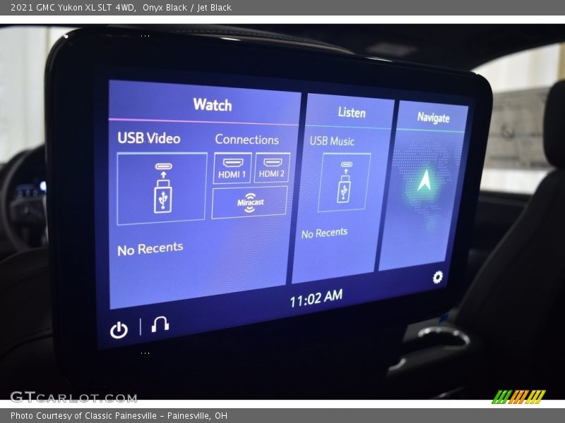 Onyx Black / Jet Black 2021 GMC Yukon XL SLT 4WD