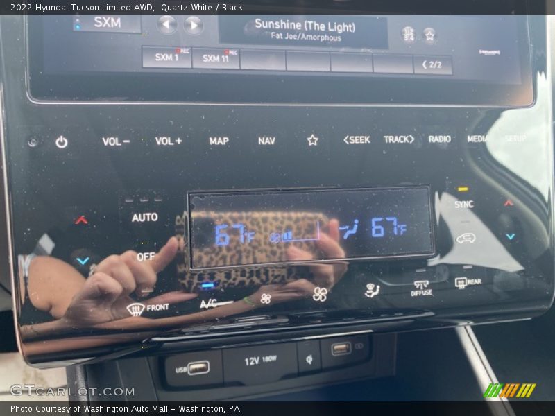 Quartz White / Black 2022 Hyundai Tucson Limited AWD