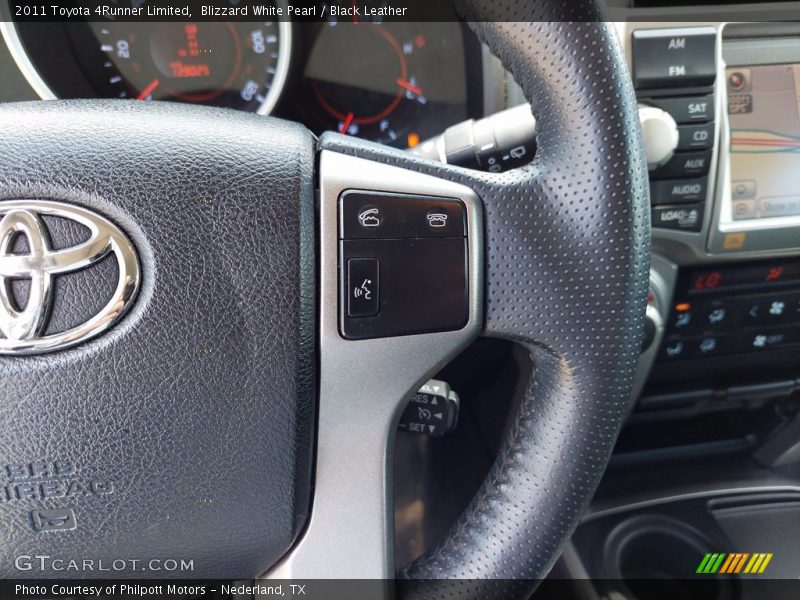 Blizzard White Pearl / Black Leather 2011 Toyota 4Runner Limited